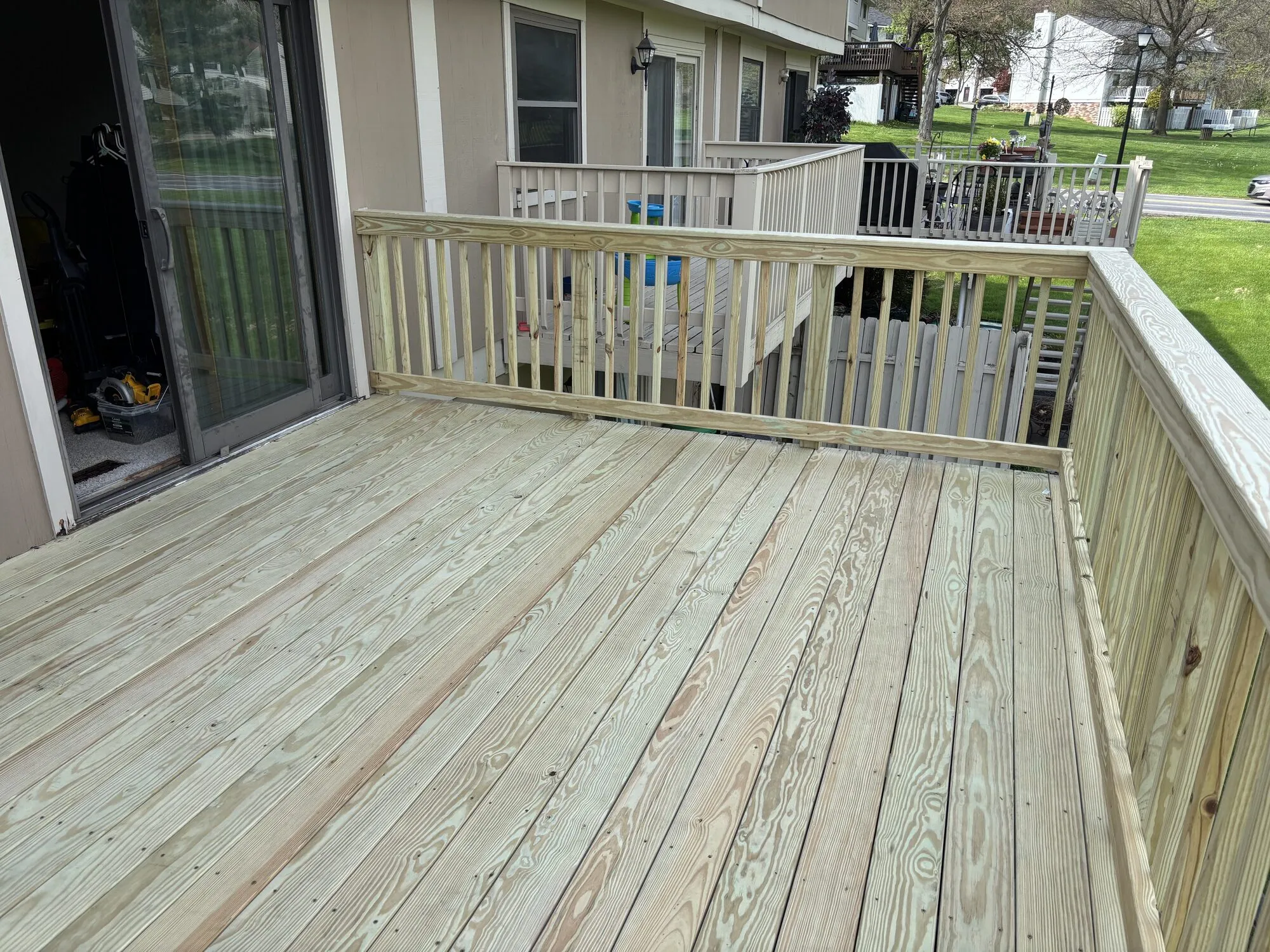 Backyard Deck. Decks project by West Penn Exteriors.